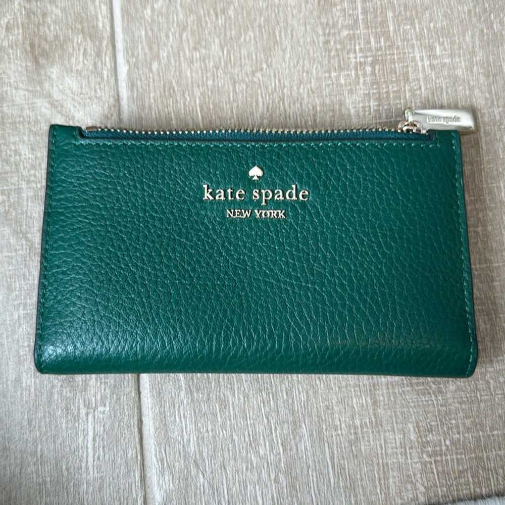 NWT Kate Spade Wallet in color Arugula